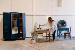 Vintage Midnight Blue Rattan Dressing Table 29 Vintage Midnight Blue Rattan Dressing Table -Room Fold Zone ff42b238 93a1 4a9b 8f0a c156d3dc2849