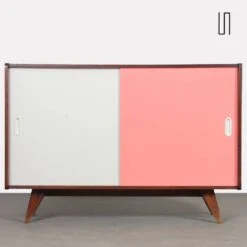 Vintage Dark Oak Chest Of Drawers By Jiri Jiroutek, Model U-452, 1960s -Room Fold Zone ff648c37 fc76 4efe 8562 a3afc088c99c