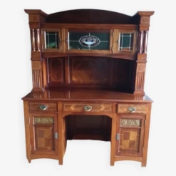 Art Nouveau Desk With Marquetry Top -Room Fold Zone ff6b8f30 9464 45aa 9321 3b782cd17423